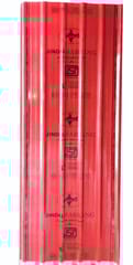 JINDAL INDIA - Colour Coated Roofing sheets BRICKRED Colour - 0.50mm thick