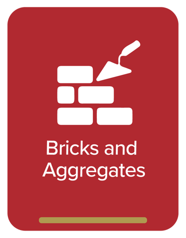 bricks and aggregates