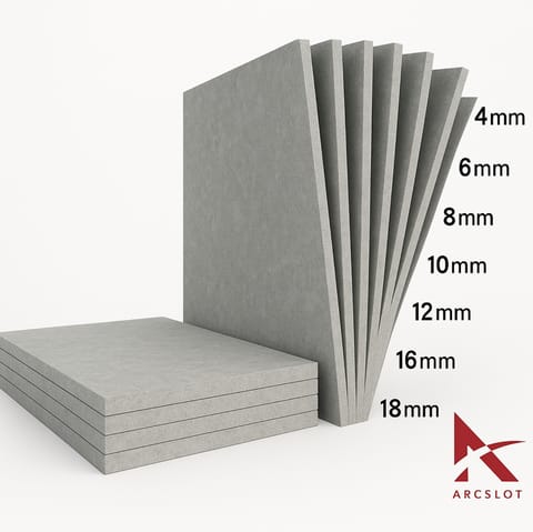 Vboard -Fiber Cement Board -8mm Thick- 1220mm x 2440mm