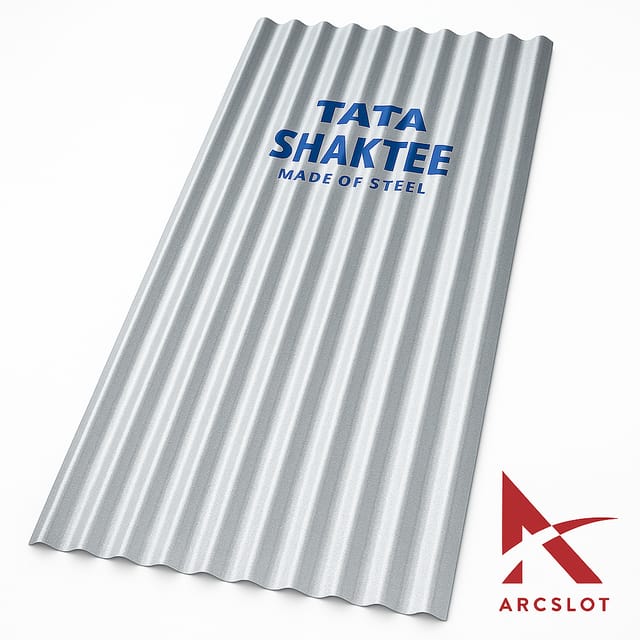 8FT GI Corrugated sheet (GC Sheets) - Tata Shaktee- 910mm
