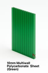 Lotus Polycarbonate Multiwall Sheet (10mm thick) - Green