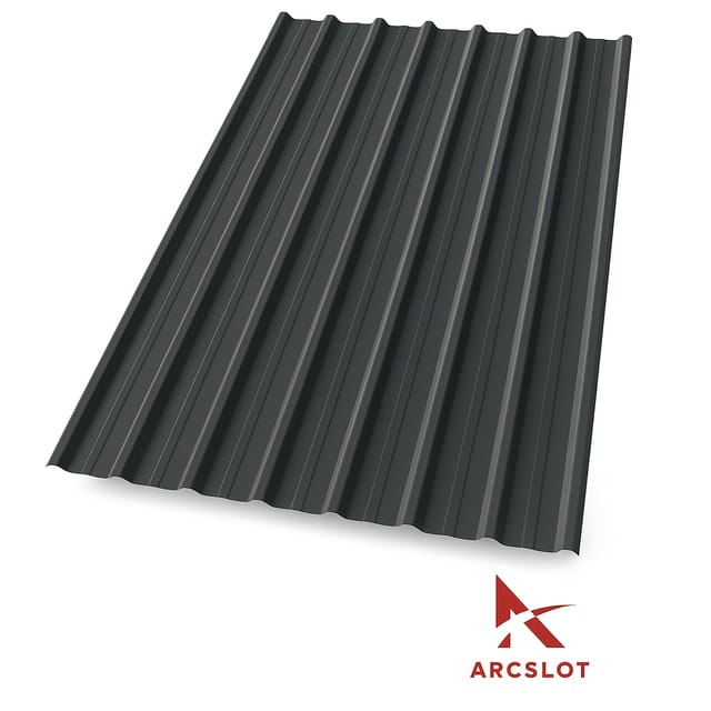 TATA Prisma - Colour Coated Roofing sheets AZ 150 (Graphite Grey)