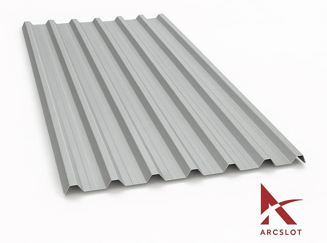 TATA Prisma - Colour Coated Roofing sheets AZ 150 (Light Grey)