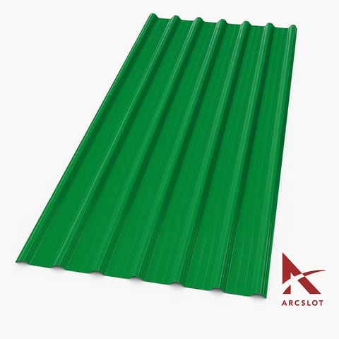 TATA Prisma - Colour Coated Roofing sheets AZ 150 (Leaf Green)