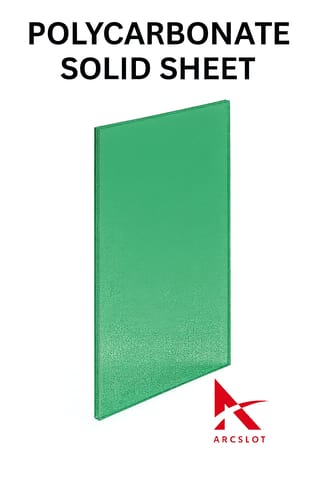 Polycarbonate Solid Sheet- 2MM - LOTUS (Green)