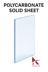 Polycarbonate Solid Sheet- 4MM - LOTUS (Clear)