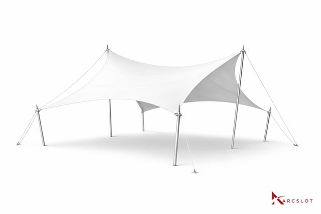 Roof Canopy - PVDF Roof Membrane (2.5 mts x 10.00 mts) - 25 mtrs