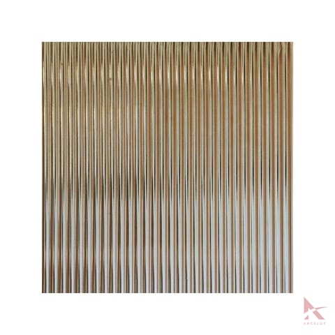 Polycarbonate Fluted Solid Sheet- 2MM (Bronze)