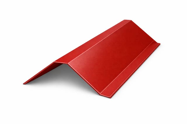 Roof Ridge 300 x 300  BRICK RED colour - 3.0mtrs